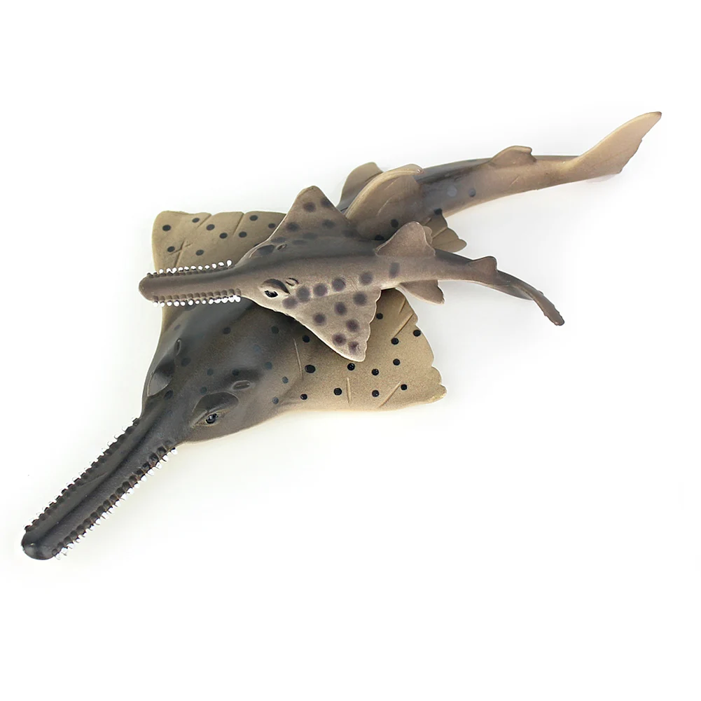 Моделирование Sawfish животное морская модель Фигурка Дети Играя игрушка домашний декор