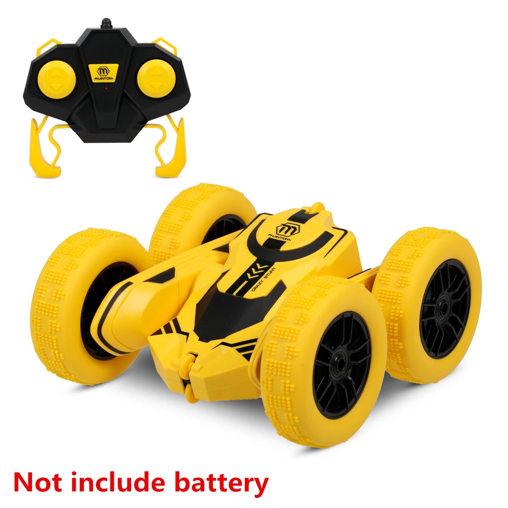 

1/28 RC Stunt Car High Speed Tumbling Crawler Vehicle 360 Degree Flips Double Sided Rotating Tumbling RC Car