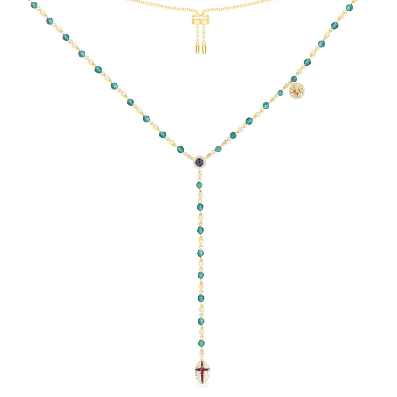 Модная подвеска Стерлинговое Серебро 1:1 копия, Стерлинговое ожерелье из серебристых бус с подвеской женские ювелирные изделия Monaco с логотипом