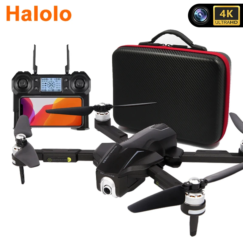 4K Profissional Follow Me (следуй за мной Радиоуправляемый Дрон 5G Wi Fi FPV долгое время Fly