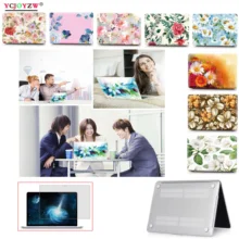 Чехол для ноутбука MacBook Air 11 13 дюймов A1466 A1932 Pro 12 13 15 retina A1502 A1706 A1708 A1989 A2159 чехол с цветочным рисунком