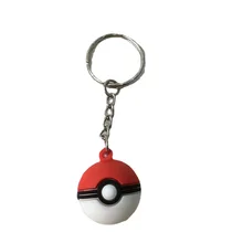 

Pokémon Pikachu Soft Pet Pokemon Elf Ball Stereo Backpack Keychain Pendant Small