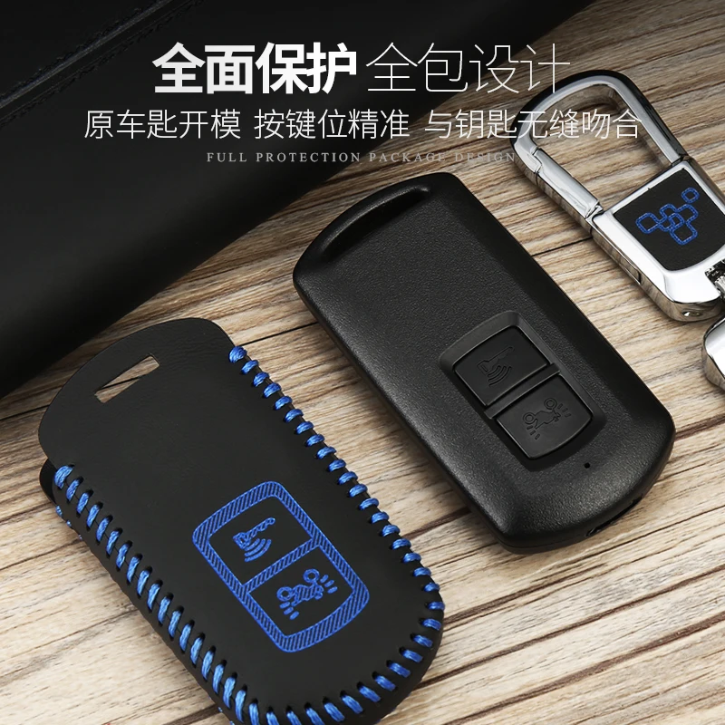 Luckeasy кожаный чехол для ключей для honda click moto car moto bike Car key bag/Чехол-кошелек с держателем key2y