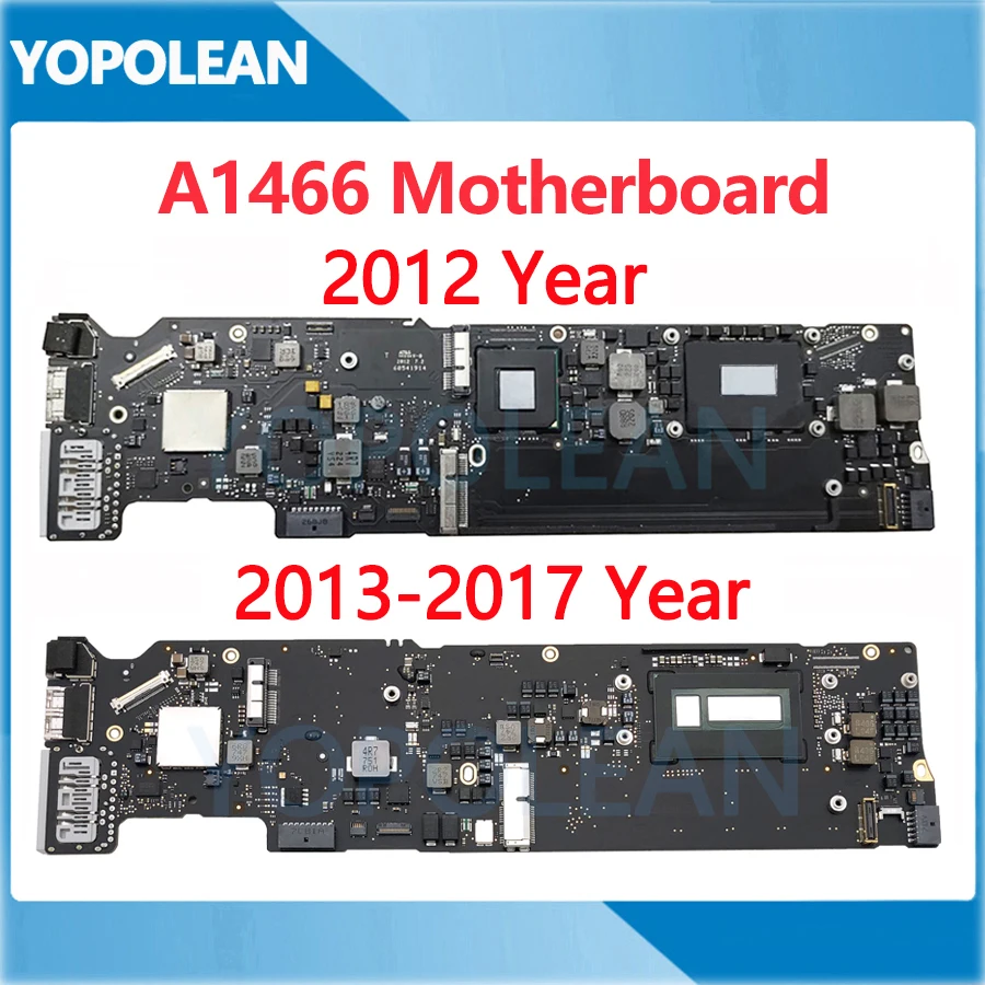 Tested A1466 Motherboard For MacBook Air 13 A1466 Logic Board i5 i7 4GB 8GB 2012 2013 2014 2015 2017 Years