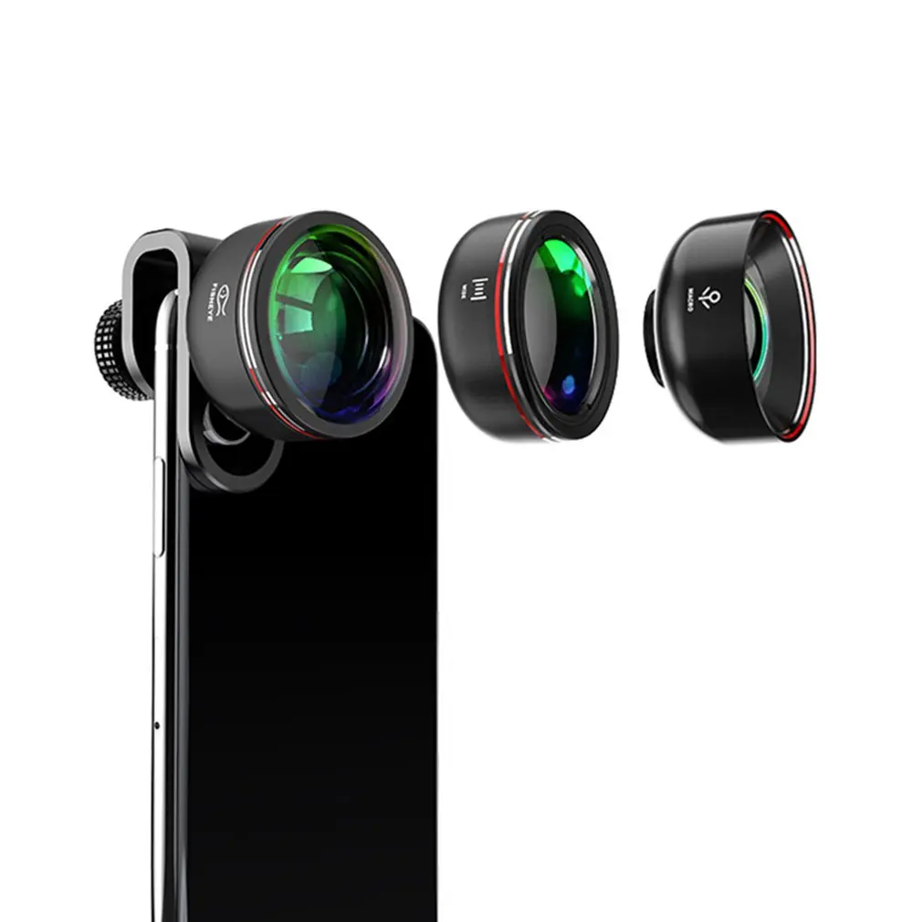 

Mobile Phone Lens No Distortion Wide-Angle Macro Full-Width Fisheye Mobile Phone Wide-Angle Lens Camera Artifact mobile lens