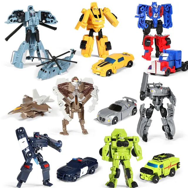 Mini Warrior Transformation Deformation Toy Action Figure Robot Car Model Children Toys 2