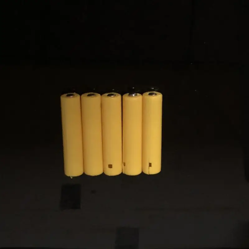 AA AAA Size Dummy Fake Battery Setup Shell Placeholder Cylinder Conductor 24BB 5Pcs battery placeholder
