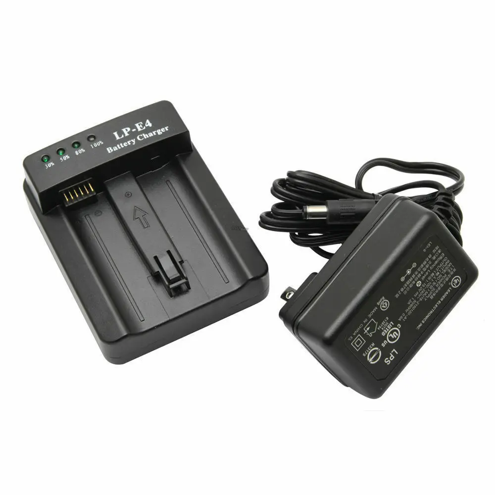LP-E4 Battery Charger Adapter for Canon EOS 1D 1Ds Mark III IV | Электроника