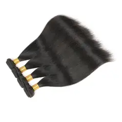 Hair Weave 1/3/4 Bundles Deal Weave Brazilian Straight Human Hair Bundles 30 Inch Hair Extensions Natural Black Hair Superlook