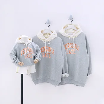 

Mother Father Baby Boy Girl Matching Outfits Family Matching Clothes Family Clothing Sweatshirt Hoodie Mommy and Me Clothes