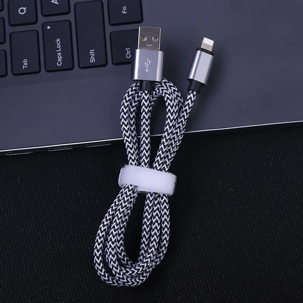 2 м 3M USB кабель для передачи данных для iPhone 11 Pro XS Max X XR 6 S 6 S 7 8 Plus 5 5S iPad Mini длинный провод шнур для быстрой зарядки - Цвет: Белый