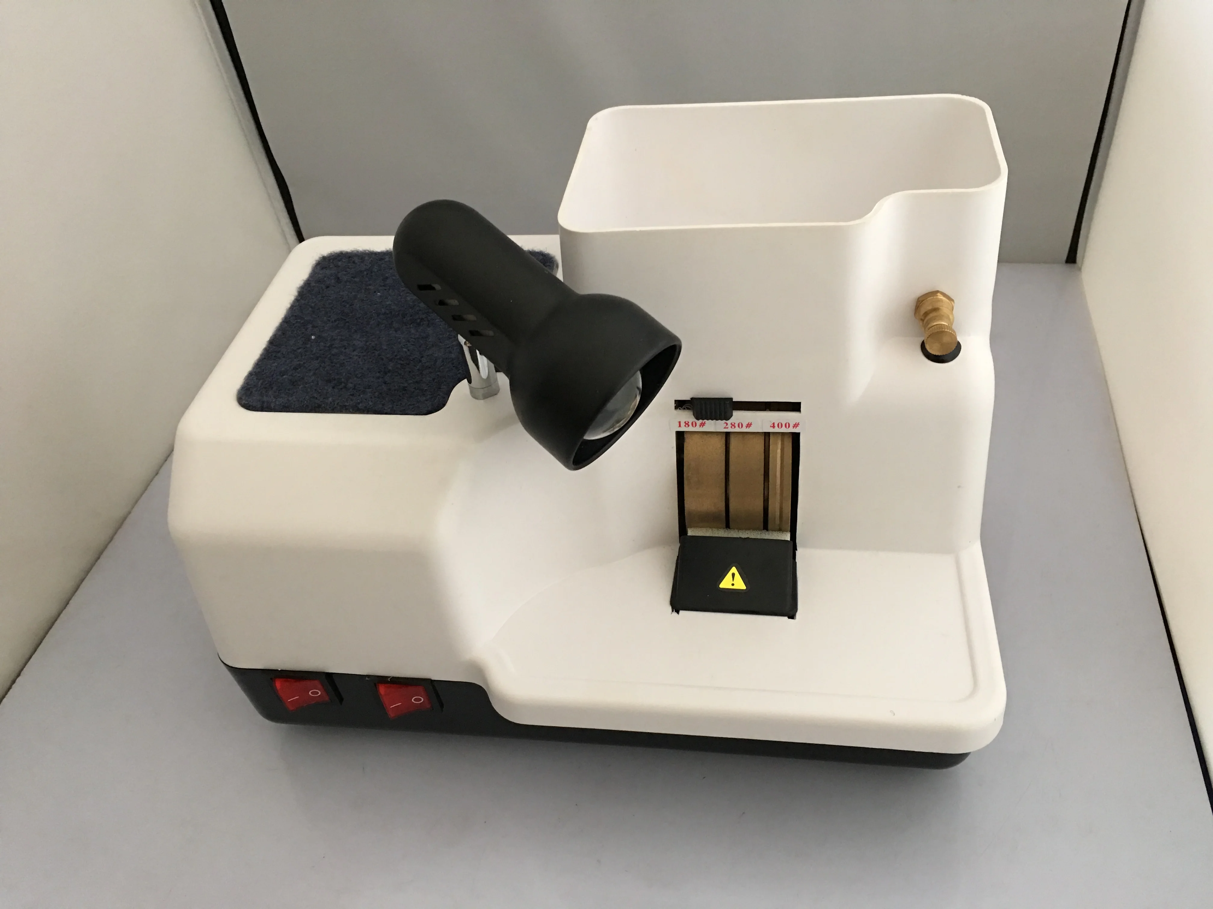 lens polishing machine lens slotting machine 110V CP-6A Manual Optical Lens Edger Hand Mill Edging Machine Lens polishing machine