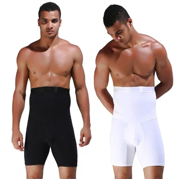 

Shape pants ultra lift Body Slimming Brief Shaper Men's High Waist Trainers Panties High elastic Double layer Shaped pants