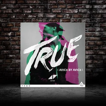 

Avicii True Stories Music Album Canvas Poster Art Print Wall Pictures for Living Room No Frame