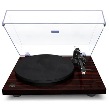 

Wood Color Record Retro Player Portable Audio Gramophone Turntable Disc 33 1/3 And 45 Rpm