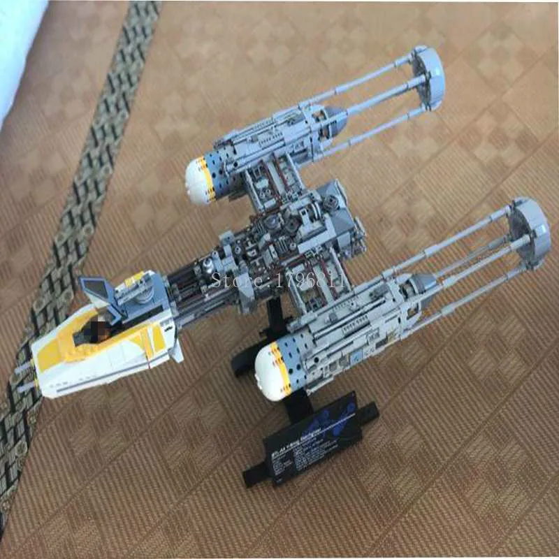 

In Stock 05143 Star Wars Series Y-Wing Starfighter building block brick educational toys compatible with 75181