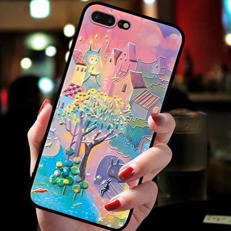 Для samsung A50 A70 A40 A30 A20 A10 чехол КРЫШКА ДЛЯ samsung Galaxy a50 A70 A40 A30 A20 A10 чехол милый цвет: черный, синий Искусство 3d чехол для телефона