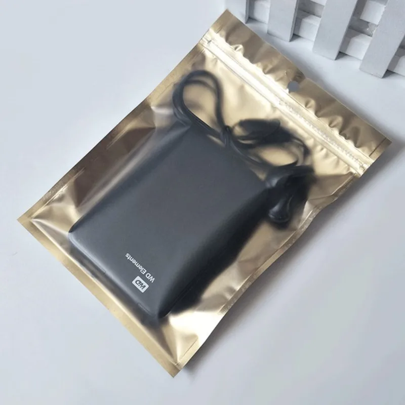 20Pcs Фольга Ziplock Bag Многоразовая сумка для хранения продуктов Застежка-молния