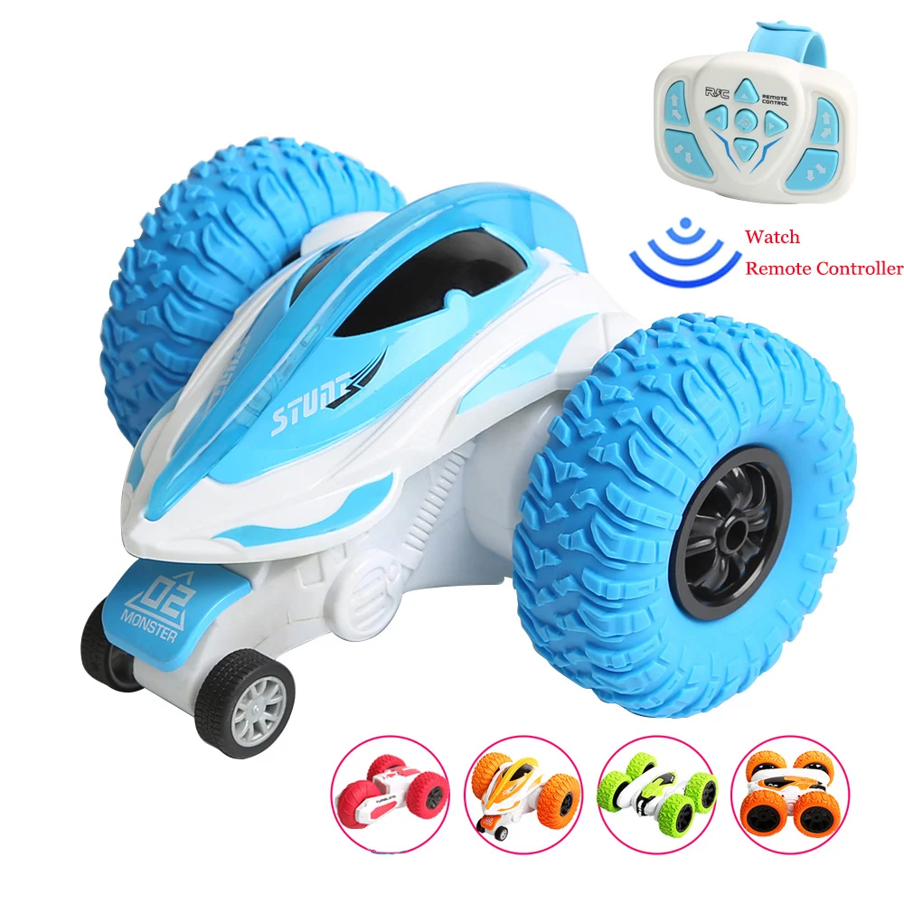 RC Drift Cars 2.4G 4CH Stunt Drift Deformation Buggy Car Rock Climbing Cars 360 Degree Roll Robot RC Car Toys for Kids Children
