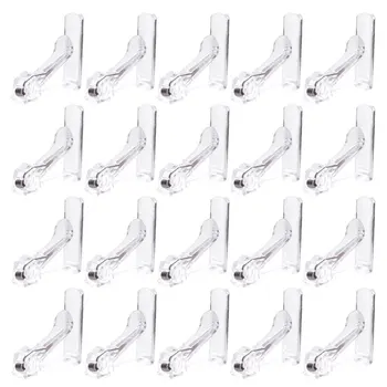 

20pcs Plastic Spring Tablecloth Clips Adjustable Table Cloth Fixing Clamps Clips