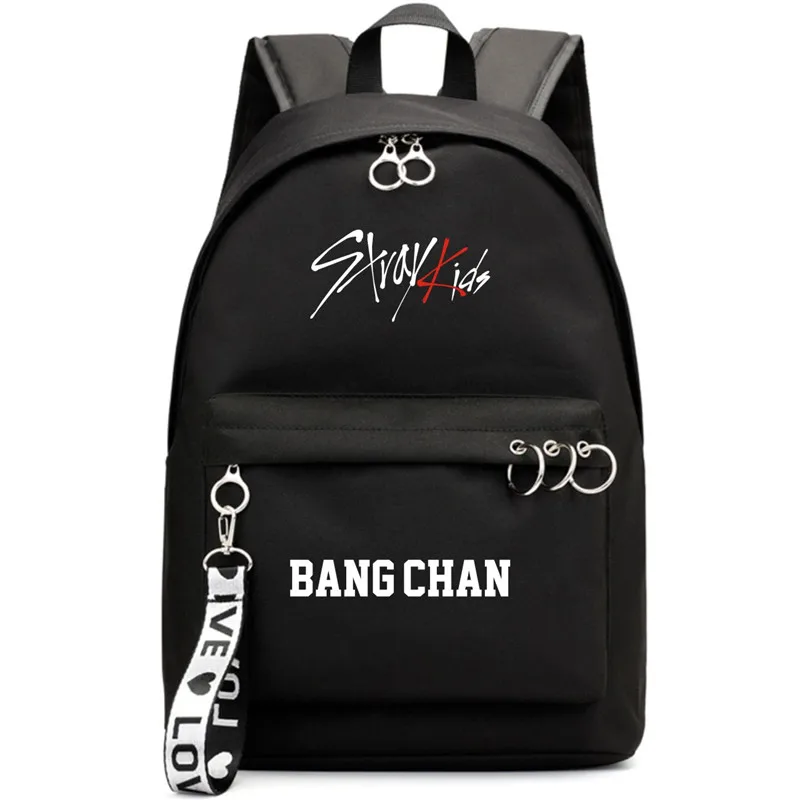 Kpop StrayKids книжная сумка для мальчиков и девочек школьные ранцы BANG CHAN Феликсом WOOJIN