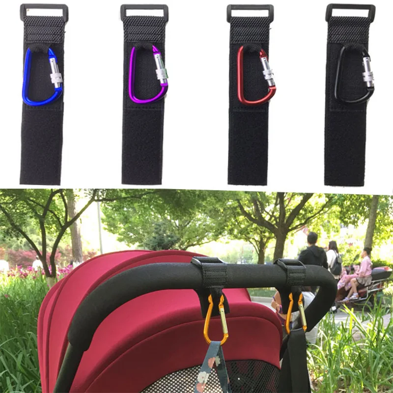 

Hot 1/2pcs Baby Accessories Stroller Organizer For Pram Stroller Hook Winter Tool Metal Hook Pram Hanger Multi Carriage Bag Prop