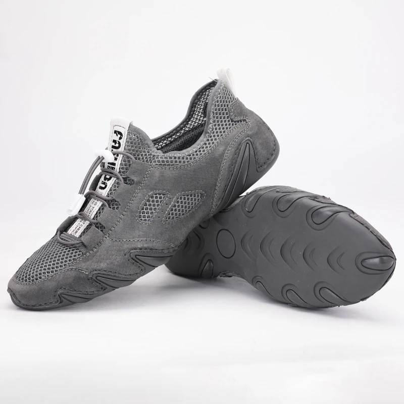 Летняя дышащая обувь для мужчин Zapatos Hombres Простая мужская кожаная Низкие