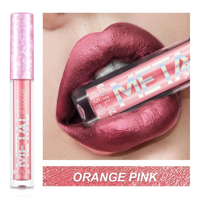 1PC Sexy Glitter Liquid Lipstick Waterproof Metallic Lip Gloss Long-lasting Shimmer Metal Lipgloss Makeup Tint Charming Glitter 1PC Sexy Glitter Liquid Lipstick Waterproof Metallic Lip Gloss Long-lasting Shimmer Metal Lipgloss Makeup Tint Charming Glitter