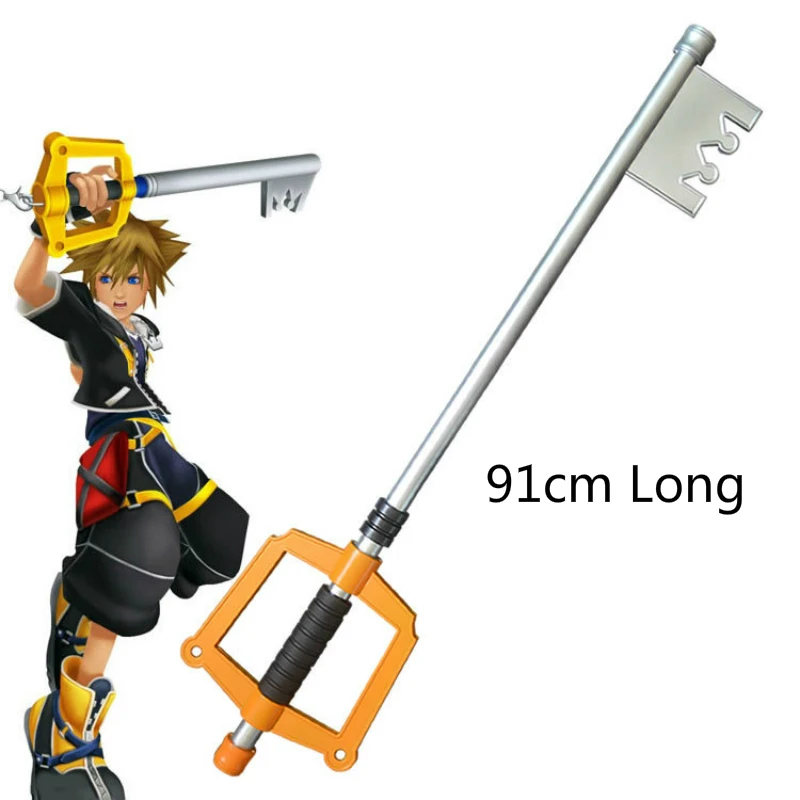 Имитация оружия, бронежилет, брелок, меч, аниме, косплей для игры Kingdom Hearts, vestidos, костюм на Хэллоуин, карнавал