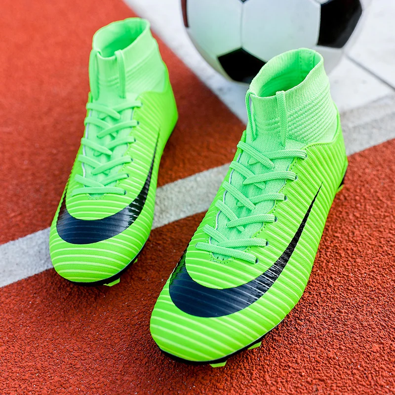 Для мужчин, молодых мальчиков Elite FG NJR SHHH 12 Superfly VI 6 360 CR7 низкая Лодыжка Ronaldo Мужская Спортивная обувь taquets размер 32-44