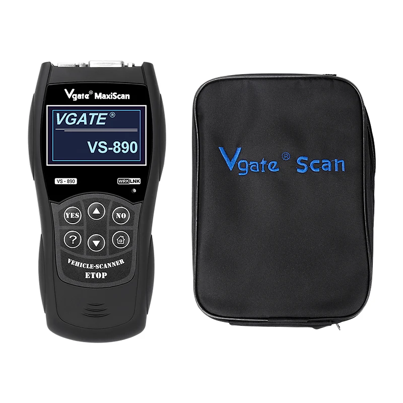 Диагностический инструмент VS890 Автомобильный сканер Vgate OBD2 CAN BUS считыватель