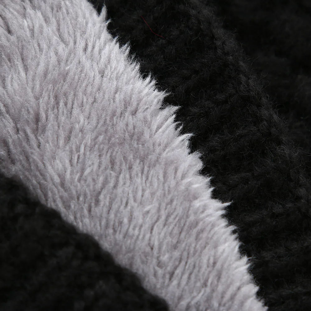Модный мужской зимний теплый шарф Wome Bufanda, плотный вязаный воротник, шаль-снуд, шарф для лыжного скалолазания