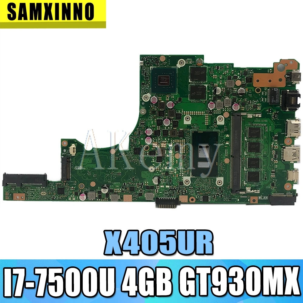  Akemy X405UR For ASUS X405U X405UN X405UR X405URR X405URP X405UQ X405UF Laotop Mainboard X405UR Mot