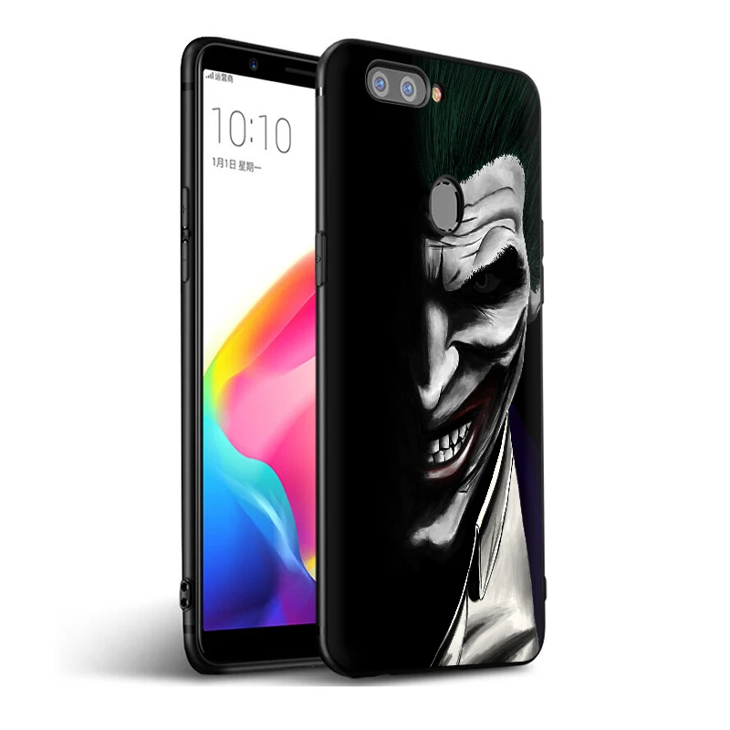 EWAU Джокер фильм силиконовый чехол для телефона для OPPO A1K A5 A9 Reno Z 2 10X Realme 2 A5 3 5 Pro Q X Lite - Цвет: B9