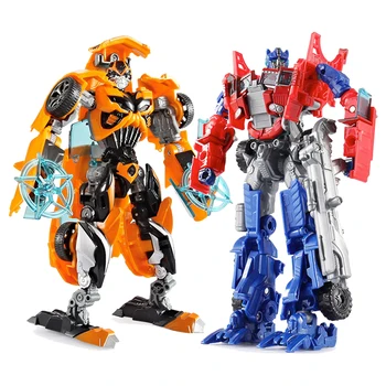 

19cm Model Transformation Robot Car Action Toys Plastic Kit Deformation Robot Action Figures Toy For Boy Vehicle Model Kids Gift