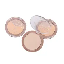 Матовая прессованная пудра для лица легкий натуральный стойкий контроль жирности компактный Невидимый поры Косметическая рассыпчатая пудра