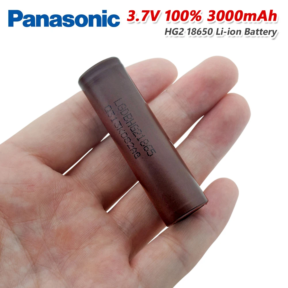 Аккумулятор pansonice HG2 18650 3000 мАч, 3 типа, 18650HG2, 3,7 в, разряд 20А, предназначенный для hg2, аккумуляторные батареи