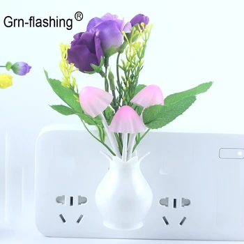 

Auto Sensor Smart LED Night lights AC110V-220V Emergency Nigh Lamp Auto On/Off Light Sensor For Hallway Pathway Closet Wall Lamp