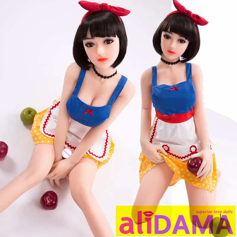 ALIDAMA 148 см (4.85ft) японская гейша девочка большая женская грудь кукла из тпе