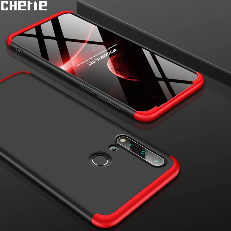 Cherie чехол 3 в 1 для Huawei P20 Lite 2019 Nova 5 5i Pro Mate 30 Honor 9X Чехол телефона противоударный
