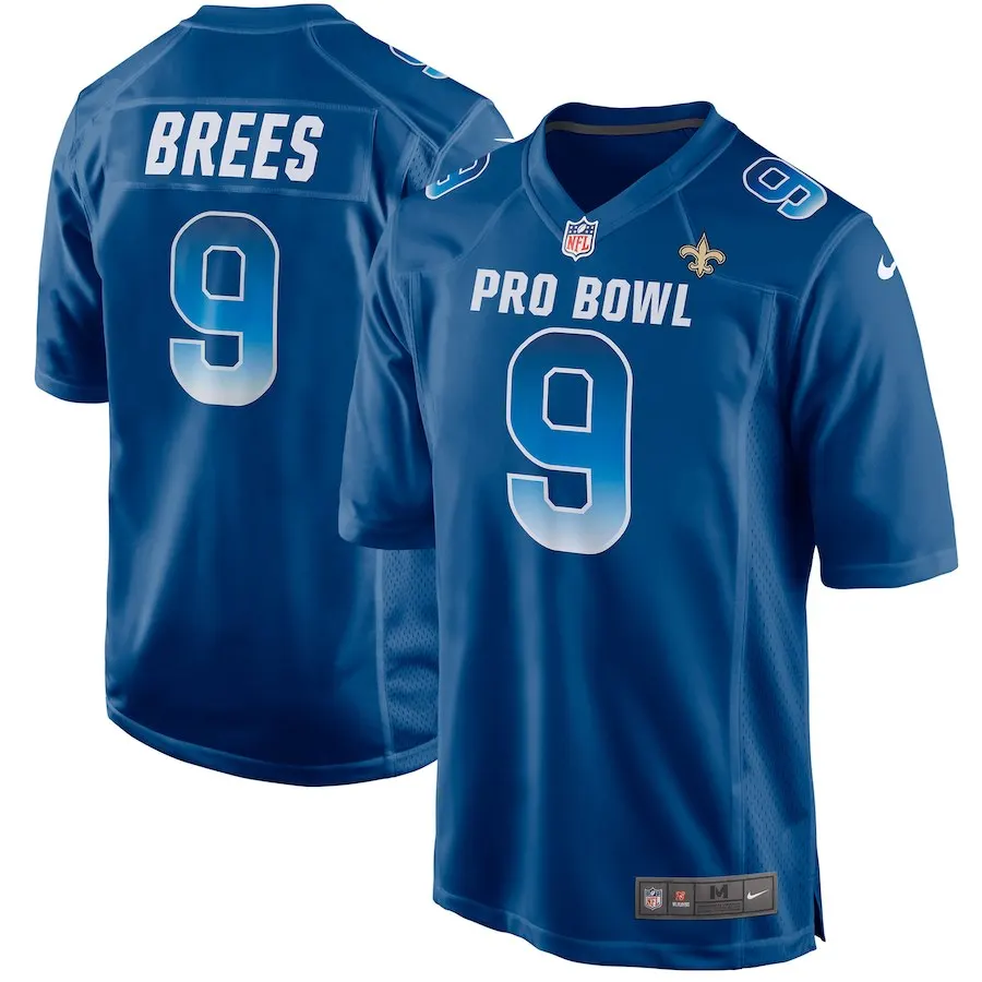 Мужская футболка Saints Drew Brees PRO BOWL Saints, Орлеан, высокое качество