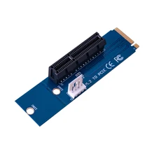 Адаптер переходной карты NGFF M2 M.2 к PCI-E 4x 1x, переходник со штекера на гнездо, PCIE множитель для майнера BTC Адаптер переходной карты NGFF M2 M.2 к PCI-E 4x 1x, переходник со штекера на гнездо, PCIE множитель для майнера BTC