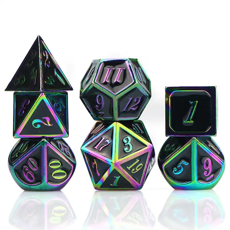 Dnd Dice Set Metal Dice Polyhedral Dice Set D D Dice Rpg Dice Dungeon And Dragon Rainbow Dice With Bag D4 D6 D8 D10 D12 D Dice Aliexpress Dnd Dice Set Metal Dice Polyhedral Dice Set D D Dice Rpg Dice Dungeon And Dragon Rainbow Dice With Bag D4 D6 D8 D10 D12 D Dice Aliexpress