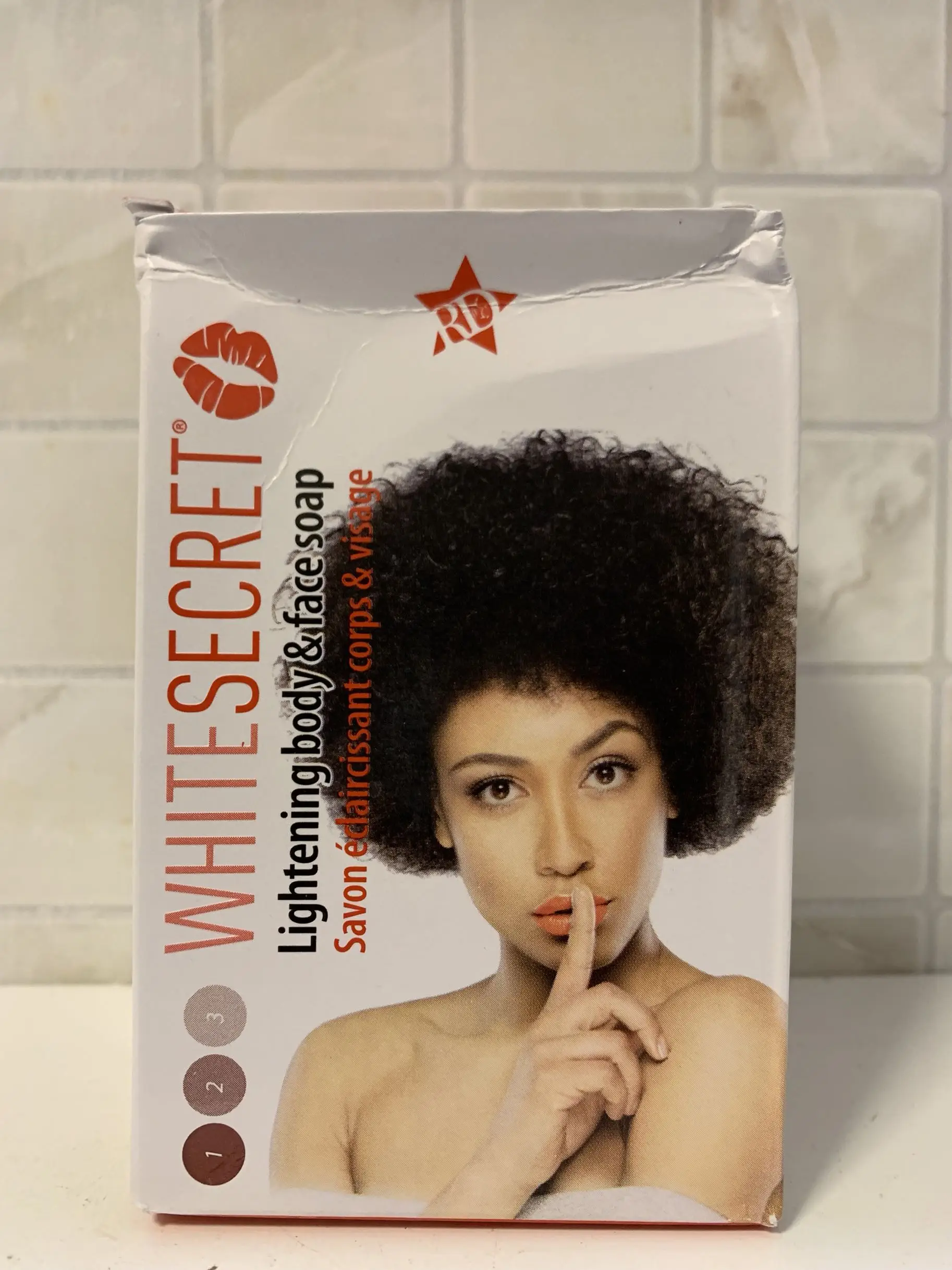 WHITE SECRET | осветляющее тело и мыло для лица 190 г | AFRIWORLD/190 г