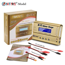 HTRC Imax B6 V2 80 Вт 6A RC баланс зарядное устройство для LiIon/LiFe/NiCd/NiMH/высокая мощность Батарея LiHV 15 в 6A адаптер переменного тока IMAX зарядное устройство