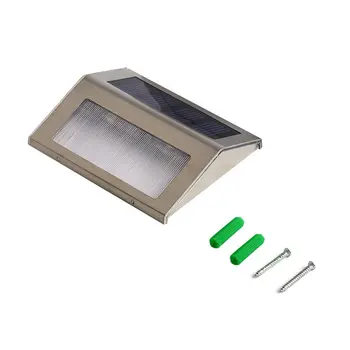 

LED Solar Power Path Stair Outdoor Light Garden Yard Fence Wall Landscape Lamp