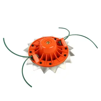

Universal Garden Grass Trimmer Head Lawn Mower Blade Brushcutter Accessories with Double Sided Cutting Edge