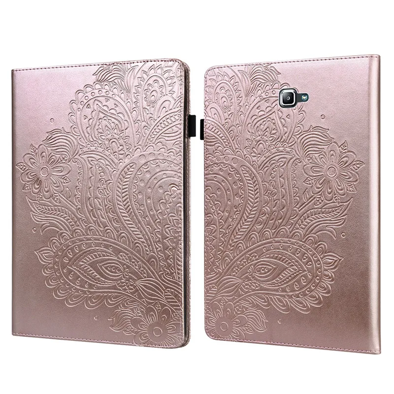 coque en cuir gaufré pour tablette étui pour galaxy tab tab horizon