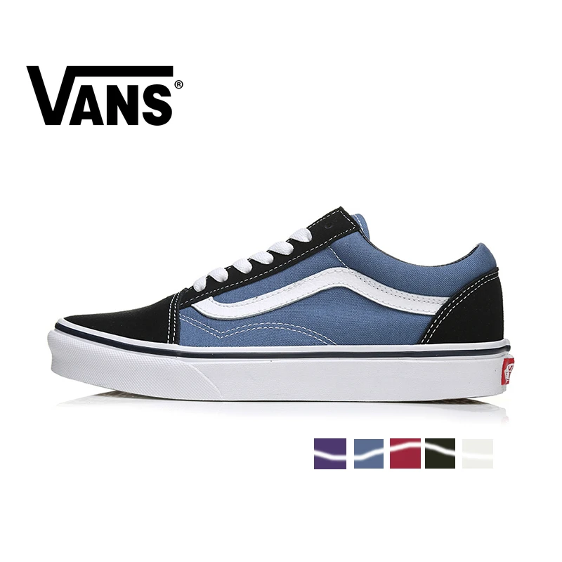 VANS OLD SKOOL Мужская и женская обувь, оригинальная, подлинный, для спорта на открытом воздухе, многоцветная, Классическая, модная, серия Весна VN000D3HNVY