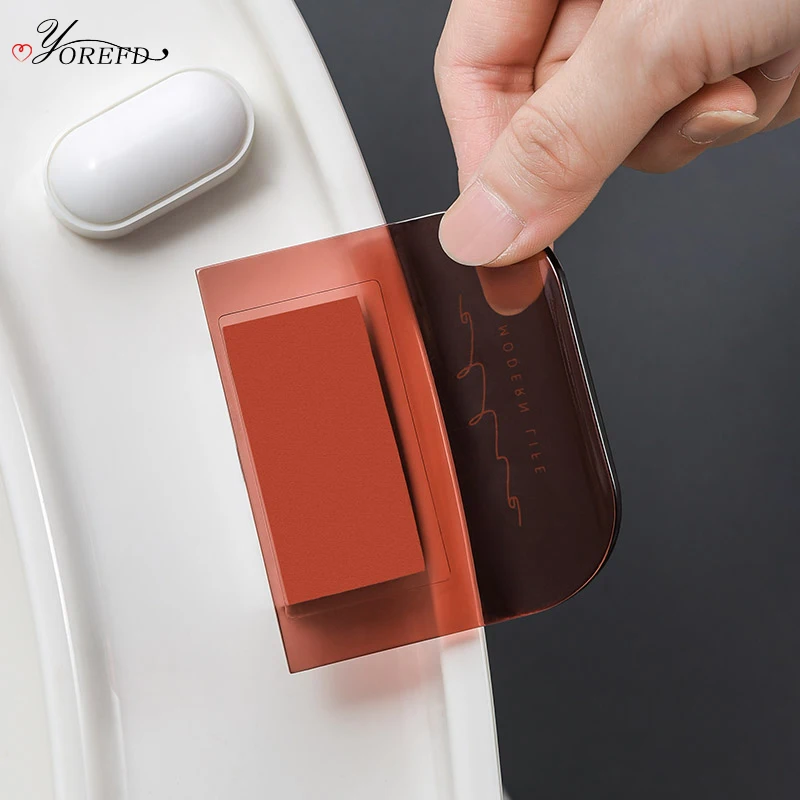 OYOREFD Portable Nordic Transparent Toilet Seat Lifter Toilet Lifting Device Avoid Touching Toilet Lid Handle WC Accessories